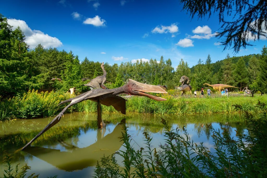 Dinozaur dilofozaur Bałtów