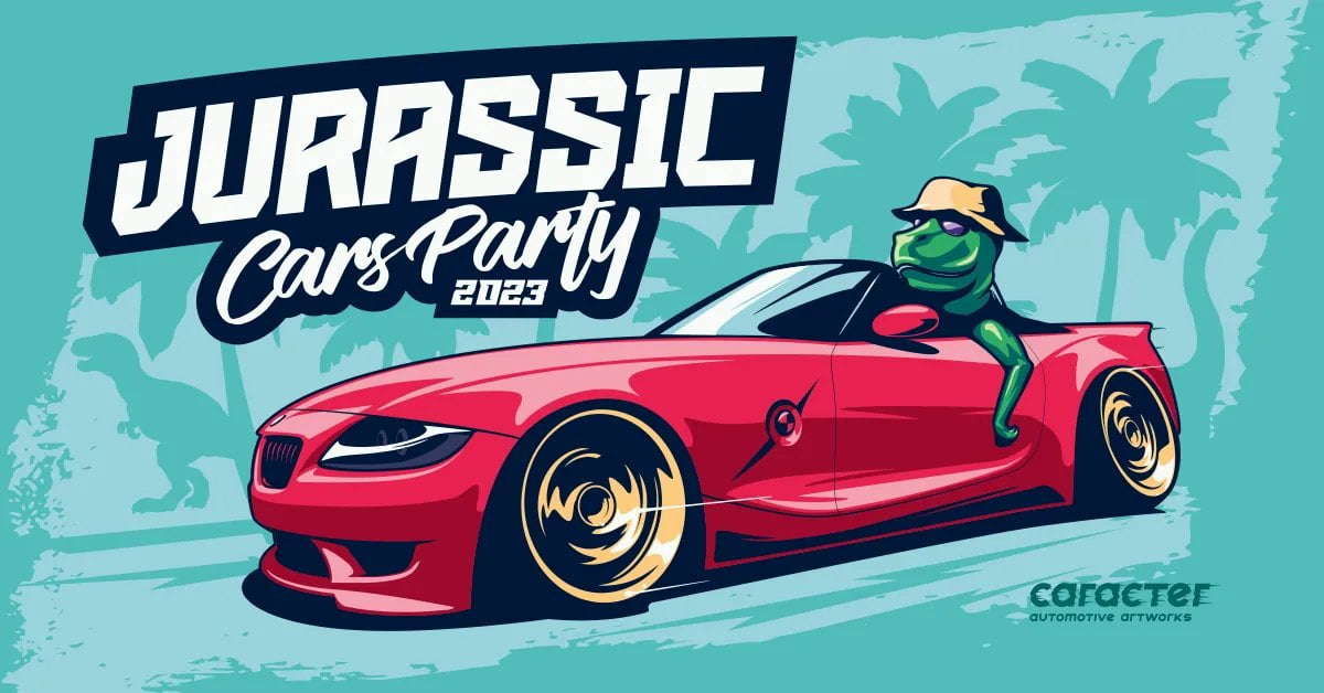 jurassic-cars-party