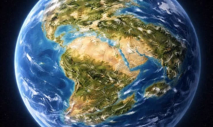 Świat z czasów pangei